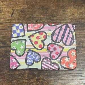 Colorful Heart Pattern Kids Wallet